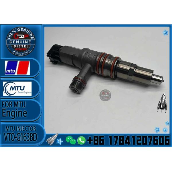Diesel Fuel Injector VTO-G163BD 23526589 16V4000C11 EX52407500053 For MTU 4000 ENGINE