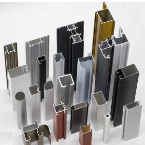 China Sliding Door Structural Aluminium Extrusion Profiles Industrial Aluminium Wardrobe Profile wholesale
