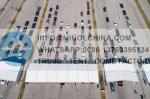 Drive Thrugh Aluminum Alloy Vaccine Hospital Tent Screening Structures