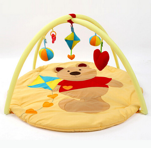 Quality Winnie The Pooh Happy Garden Baby Play Gym And  Mat Activity Toy And Floor Soft Foam Toddler Child Melodies Time for sale