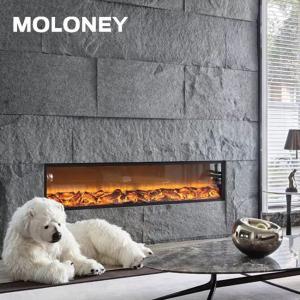 China 80 Inch Wall Insert Fireplace Without Heat Electric Flat Panel Indoor Used wholesale