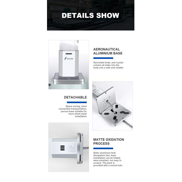 220V CNC Machine Tower Lamp Column Alarm Indicator Signal Tower Light With 70000 Hours Lifespan