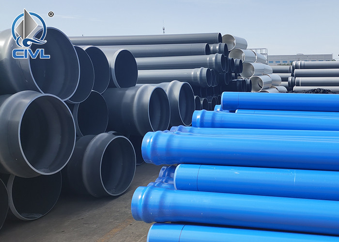 12M Length PN1.6 DN315 Pipelines And Valves PE PVC M Pipe