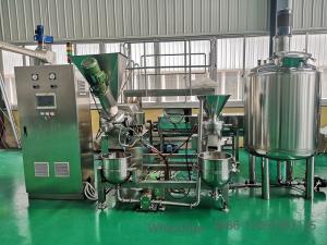 China Iso 200kg/H 60kw Peanut Butter Processing Line wholesale