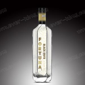 China Custom Empty Luxury Wine Vodka Glass Bottle Unique Shaped wholesale
