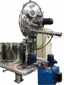 China Large Capacity Vertical Centrifuge Machine , Continuous Centrifuge Machine wholesale