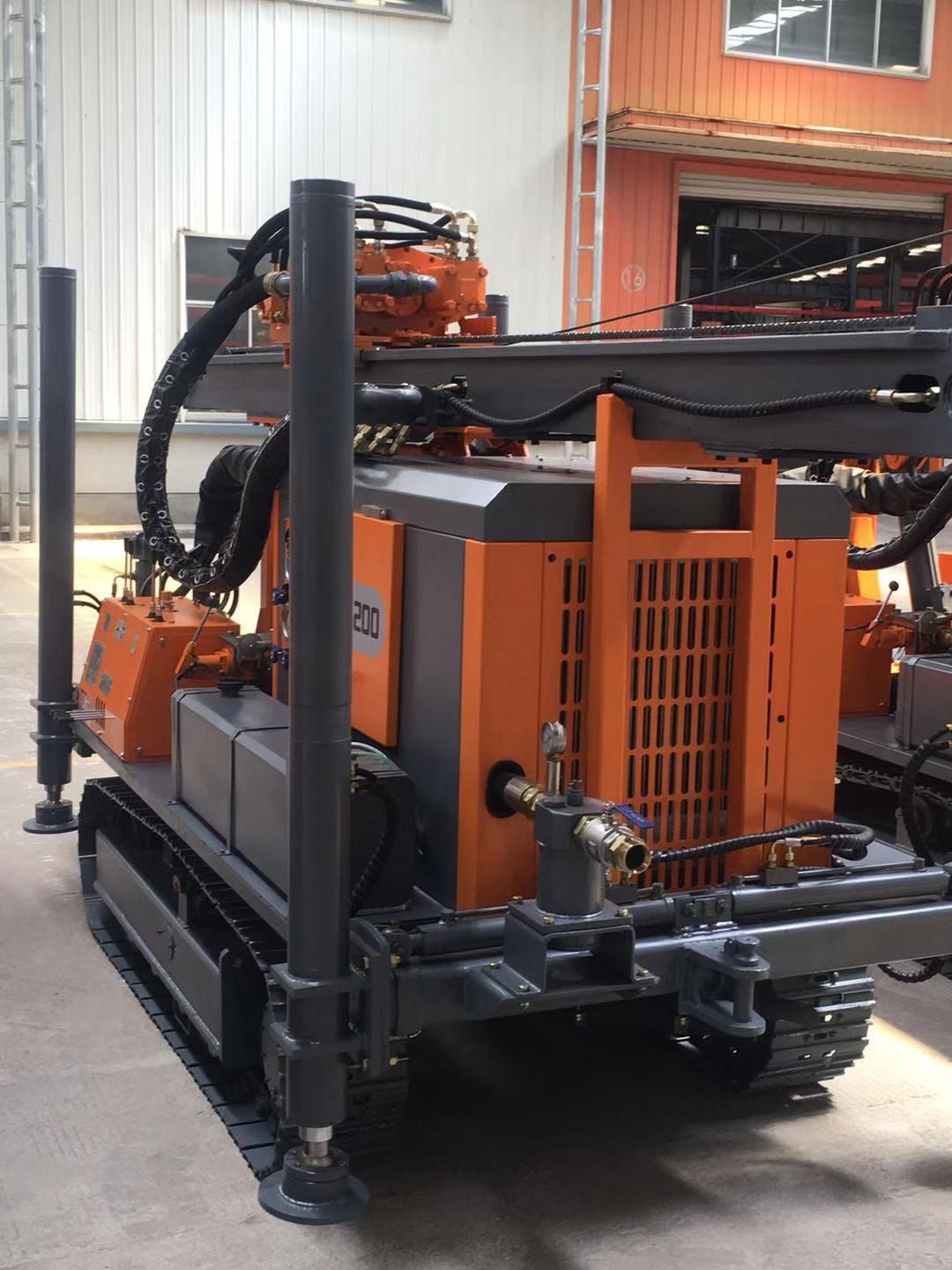 SRSJ-200 180m 200m WATER WELL DRILLING RIGG water well drill rig shallow water well drilling equipment borehole drill