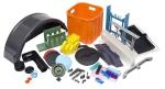 Plastic Sanitary Fittings Polycarbonate Injection Moulding