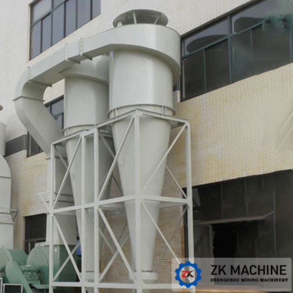 Simple Operation Dust Collection Equipment , Small Cyclone Dust Collector