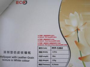 China PVC Eco Friendly Wallpaper Solvent , Inkjet Printing Media wholesale