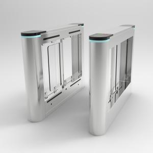 China Modern Biometric Glass Turnstile Gate With Face Recognition wholesale