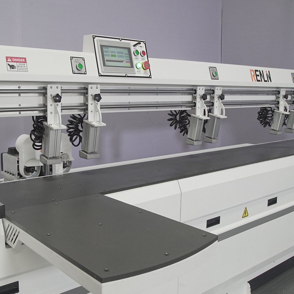 Woodworking Automatic CNC Multi Drilling Machine DC24V For Wood