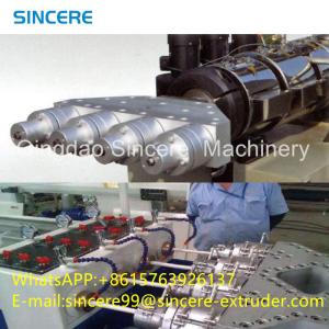 China PVC HDPE Plastic Pipe Extrusion Line Production With SJSZ51/105 SJSZ65/132 Extruders wholesale