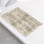 Washable Shaggy Rubber Backed Bath Mat For Bathroom