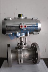 China SS304 or 316SS Stainless Steel Rotary Actuator Ball Valve Quarter Turn Actuator for Ship Marine Offshore Actuator wholesale