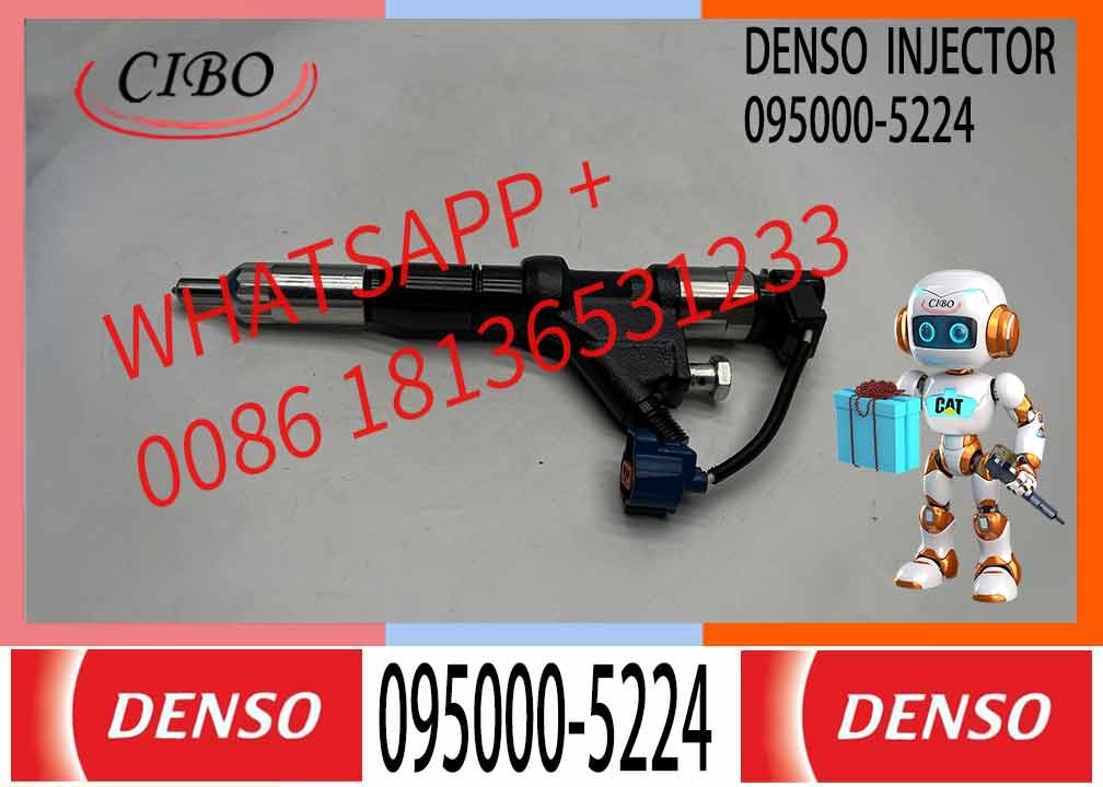 Diesel Common Rail Denso Fuel Injector 095000-5224 095000-5225 095000-5226 23670-E0340 For HINO 700 P13C E13C