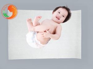 China Biodegradable Disposable Baby Changing Mats Anti Stain PE Film Disposable Changing Sheets wholesale