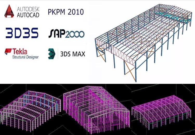 Prefabricated Light Steel Frame Truss Structure Building