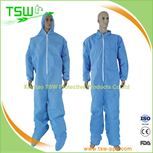 ISO13485 Microporous Disposable Protective Coveralls