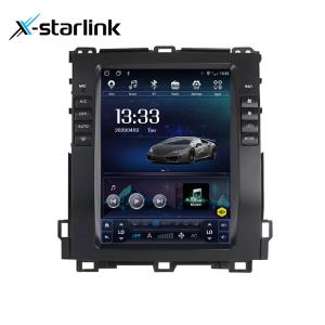 China Touch Screen Carplay Car Radio Tesla Style 4G Android GPS 9.7in For Toyota Prado wholesale