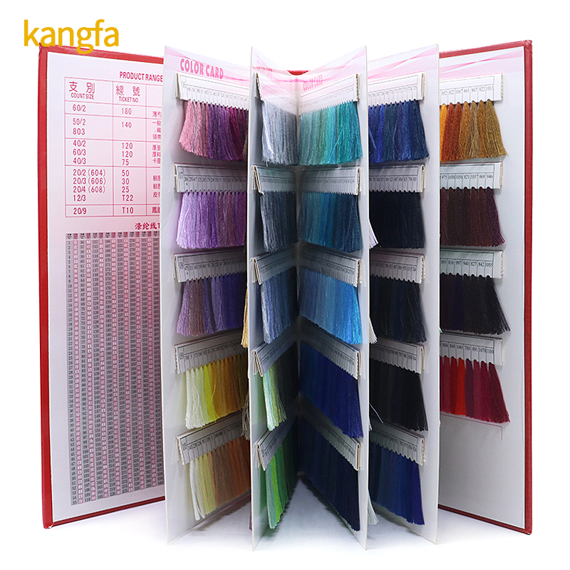 Supply Polyester Cotton Thread 40/2 5000 Yards 100% Spun Sewing Thread for Tablecloth