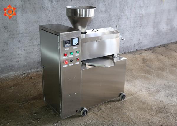 Hydraulic Sesame Seed Oil Extraction Machine 3000kg / 24H Capacity 1085 * 500 *