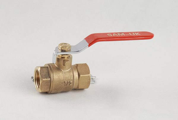 Customization OBM PVC Handle Brass Full Port Ball Valve All Size Available