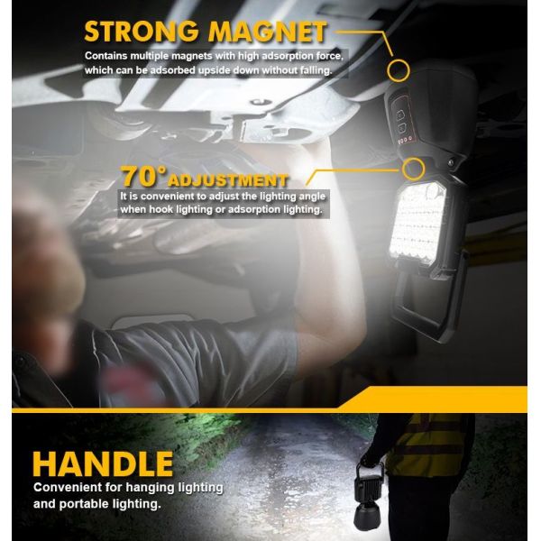 Rechargeable Mountaineering Emergency Lighting Waterproof Outdoor Camping Lights