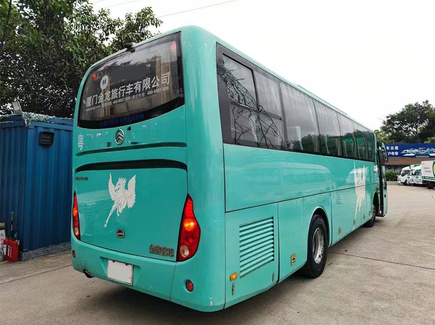 30-55 Seats Used Commercial Buses Diesel Fuel With 2 Doors