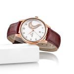 Fashion Luxury Stainless Steel Case Back Wristwatch for Couple Lover