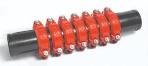 China Flexible Ductile Iron Grooved Pipe Connection Joint For Piping wholesale
