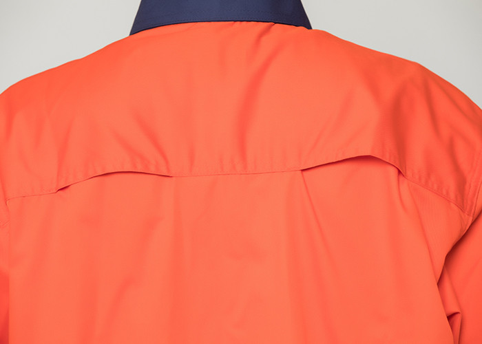 Double Stitching Safety Work Clothes High Visable Orange Jacket Bib Pants Suit