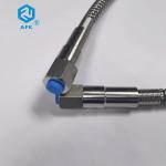Rounded Industrial Stainless Steel Hose Swivel 3000psi High Pressure Flexible