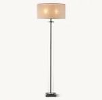 Living Room Aluminum Base Contemporary Floor Lamps 12*6*4 Inches