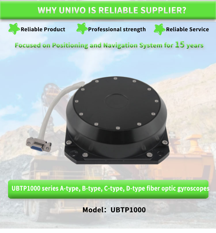 Precise Navigation with UNIVO UBTP1000Y North Seeker and Fiber Optic Gyroscope Sensor