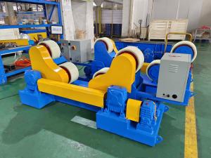 China PU Metal Self Aligning Welding Rotator Roller Tube Pipe Vessel 20 Tons Clamp wholesale