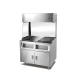 Fast Food Restaurant Equipment Chips Worker And Potato Warmer Showcase