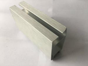 China Silver Oxide Anodized Aluminum Profiles Length Customized Wear Resistant wholesale