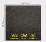 Soundproof Acoustic Rubber Tiles Matting Anti Slip Eco Friendly Material For