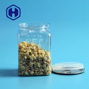 China EOE Disposable Plastic Food Cans 450ml Square PET Food Grade wholesale