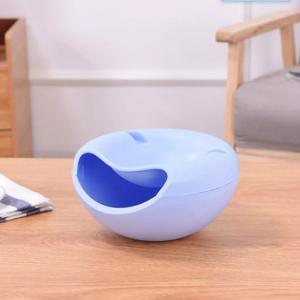 China Sustainable Plastic Household Storage Container Pistachio Nut Bowl With Shell Holder wholesale