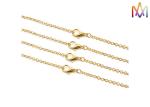2m Length Fadeless Lobster Clasp Bulk Jewelry Chain