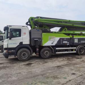 China Remote Controller Used Concrete Boom Pump Truck 4 Axle wholesale