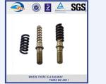 Bronze / Iron / Aluminum Railway Sleeper Fixing Screws 10.9 Grade