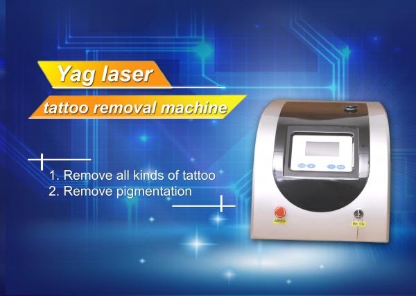 Quality Q Switch ND YAG Laser Pigment Removal Machine , Salon tattoo removal laser equipment for sale
