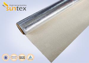 China High Temperature Aluminum Foil Fiberglass Cloth Thermal Insulation Materials wholesale