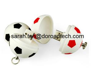 China Football/Soccer Plastic USB Stick, Football Shape USB Flash Drive wholesale