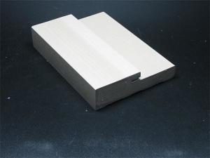 China Wood Plastic Composite WPC Door Frame PVC Decorative Mouldings For Walls wholesale