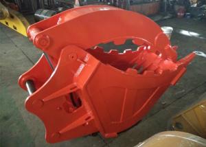 China Single Cylinder Excavator Bucket Grab , Excavator Rock Bucket For Doosan DX225 Excavator wholesale