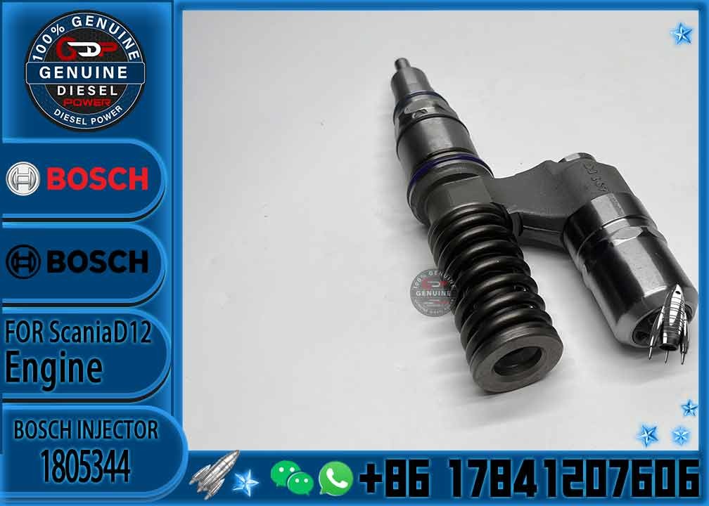 Original or OEM Common Rail Fuel Injector 1455862 1805343 1805344 4939061 500331074